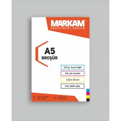 A5 Tek Yön Broşür (2000 ADET)