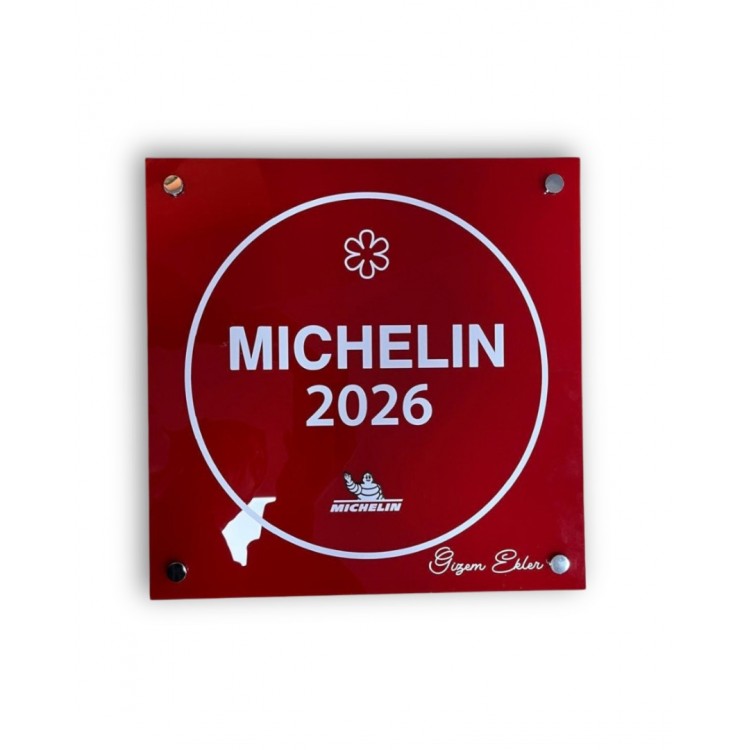 Pleksi kapı tabelası - 5 mm