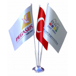 3 lü Masa Bayrağı Takımı