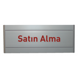 262-25 Kademeli kapı isimliği