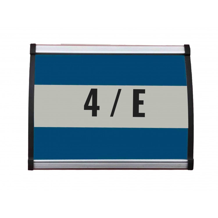 12x15 cm lik Klasik Bombeli Kapı İsimliği