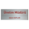 64-25 Kademeli kapı isimliği 64-25 Kademeli kapı isimliği