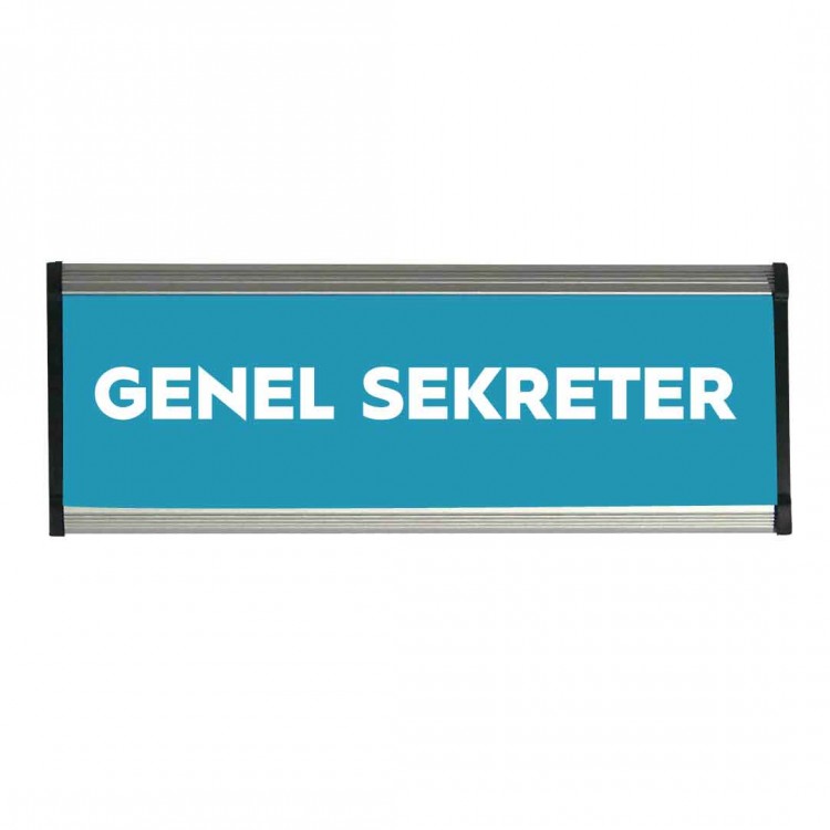 12x25 cm lik Klasik Bombeli Kapı isimliği