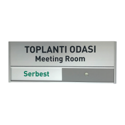 64-25 Toplantı Odası kapı isimliği